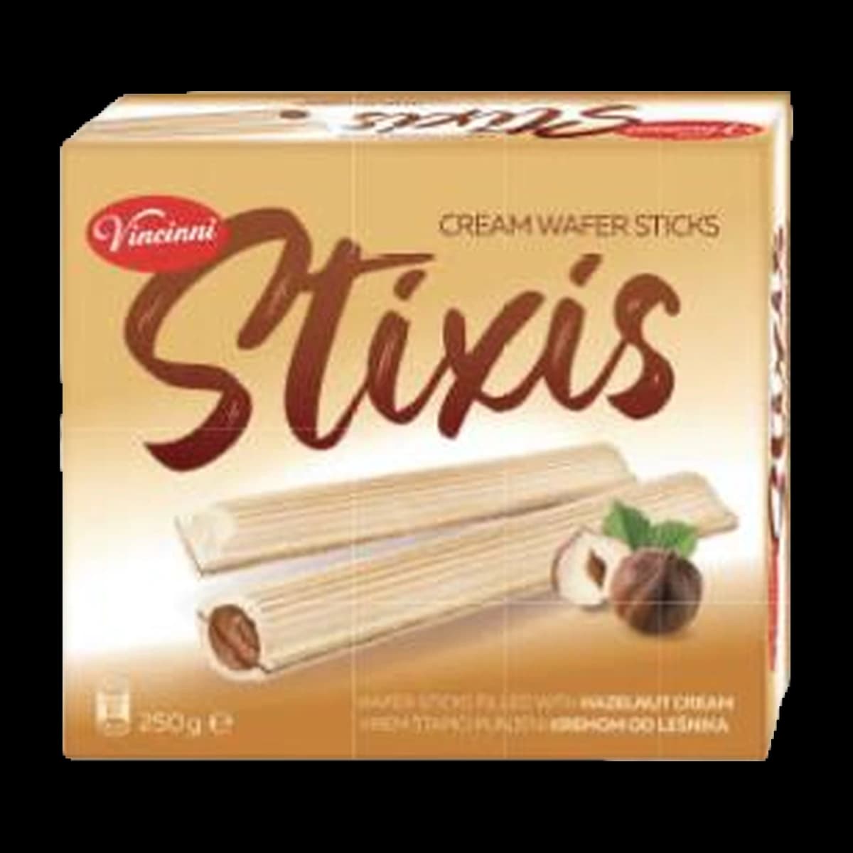 Photo of Stixis Wafer Sticks Hazelnut 250g